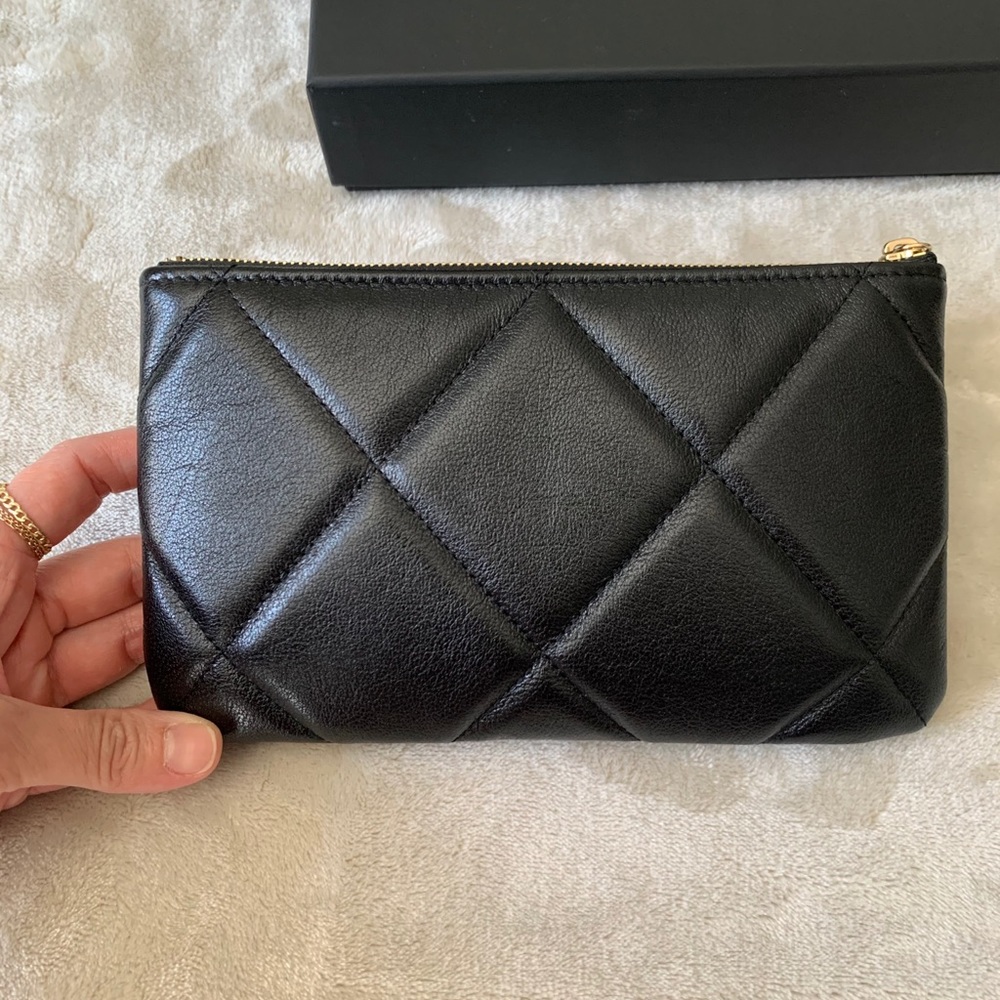 Chanel 19 Small Pouch - Picture 2 of 12